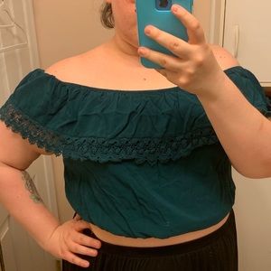 Plus Size Off Shoulder Top Forever 21